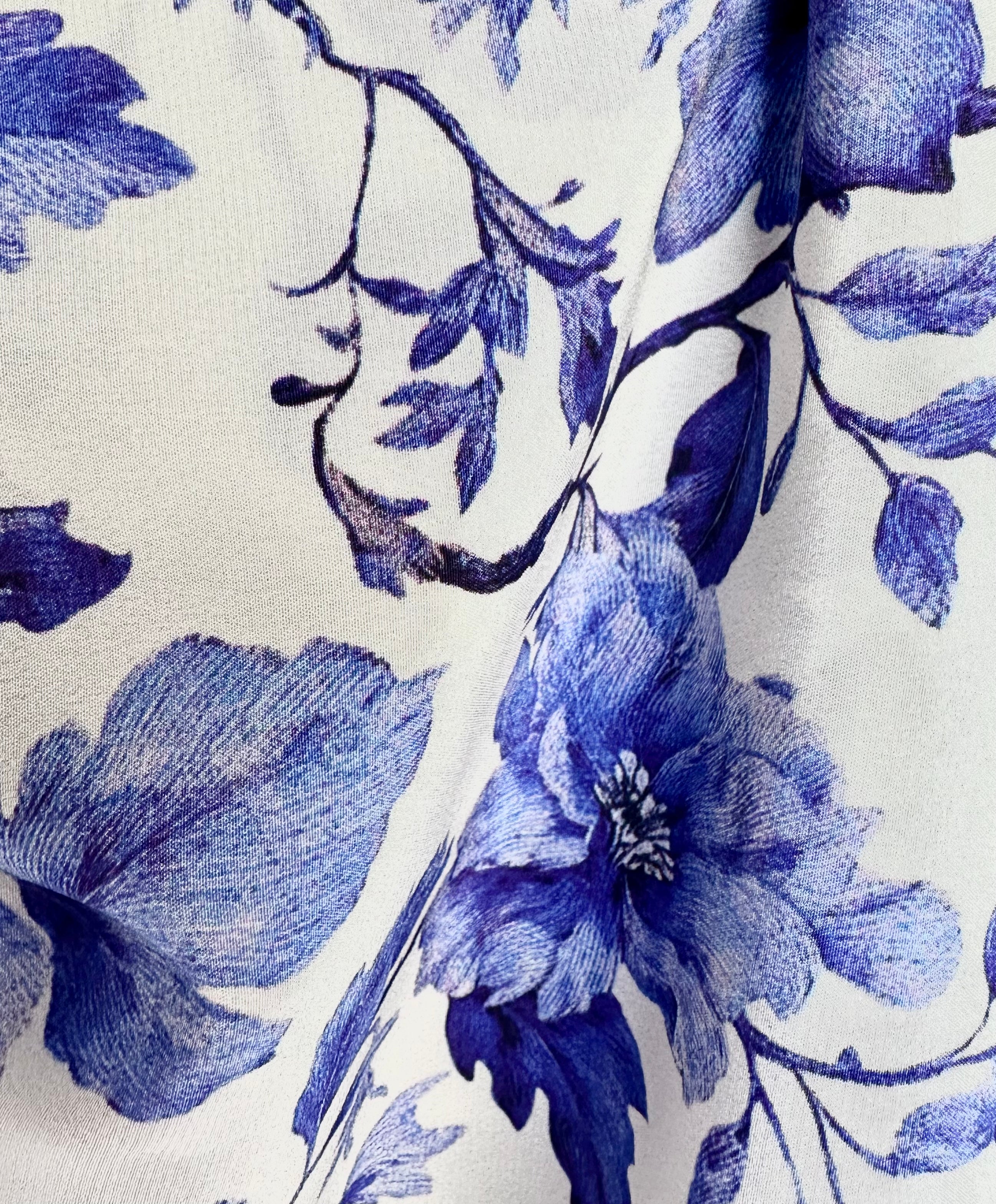 Fleur de Bleu Medium Bag