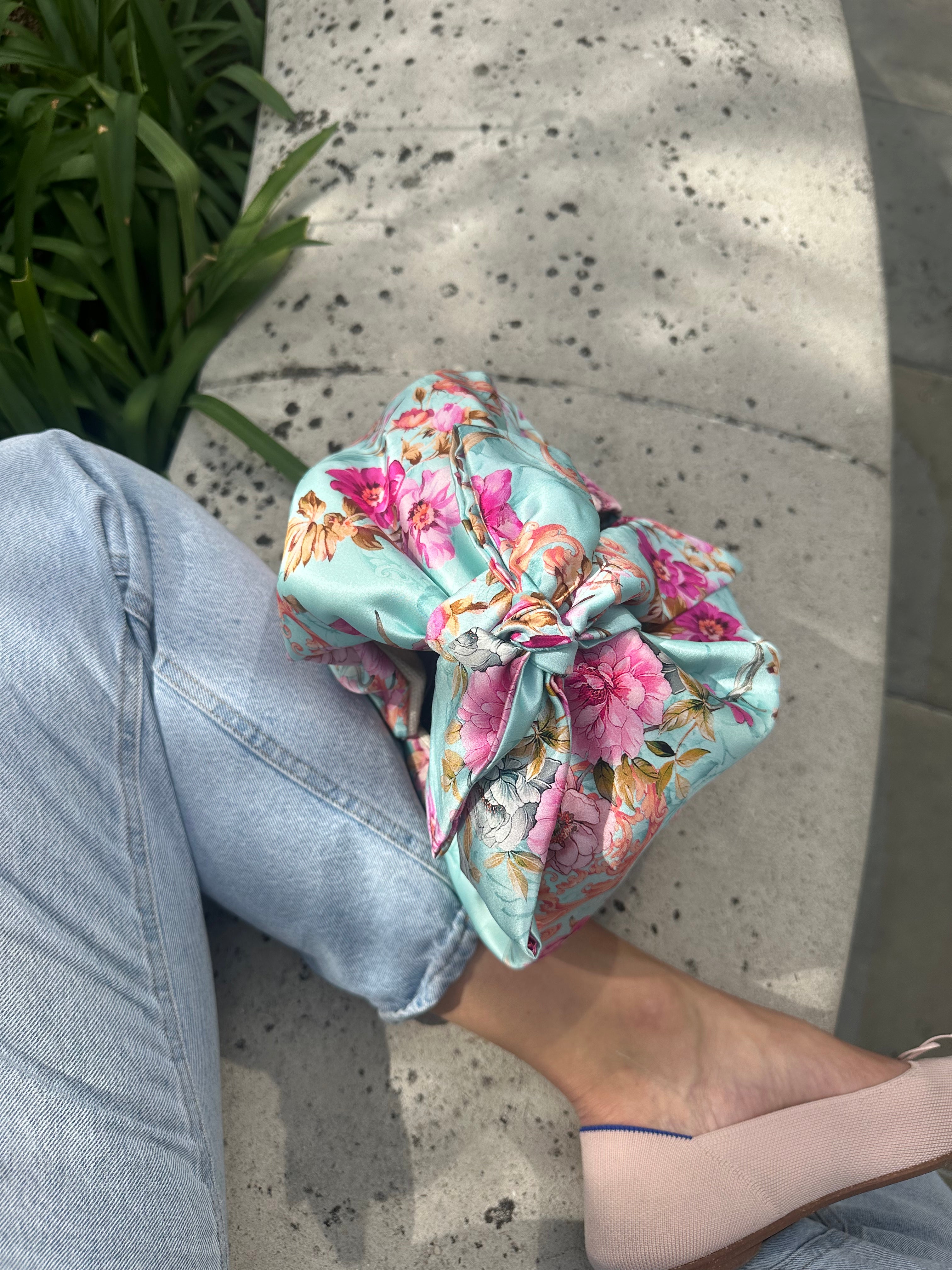 Turquoise Fantasy Medium Bag